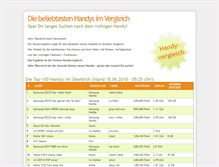 Tablet Screenshot of handyvergleich.fanime.de